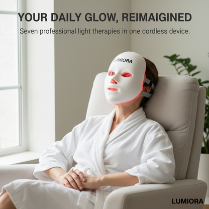 Lumiora 7-in-1 Skincare Mask..