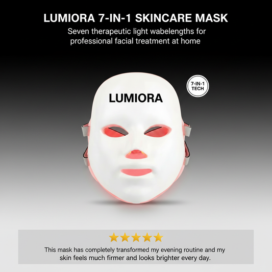 Lumiora 7-in-1 Skincare Mask..