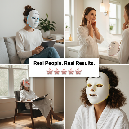 Lumiora 7-in-1 Skincare Mask..