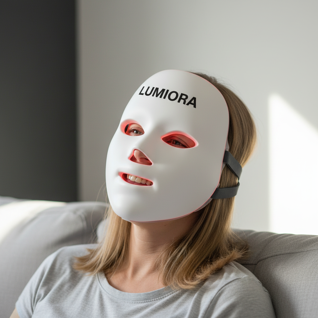 Lumiora 7-in-1 Skincare Mask..