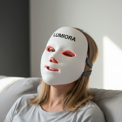 Lumiora 7-in-1 Skincare Mask..